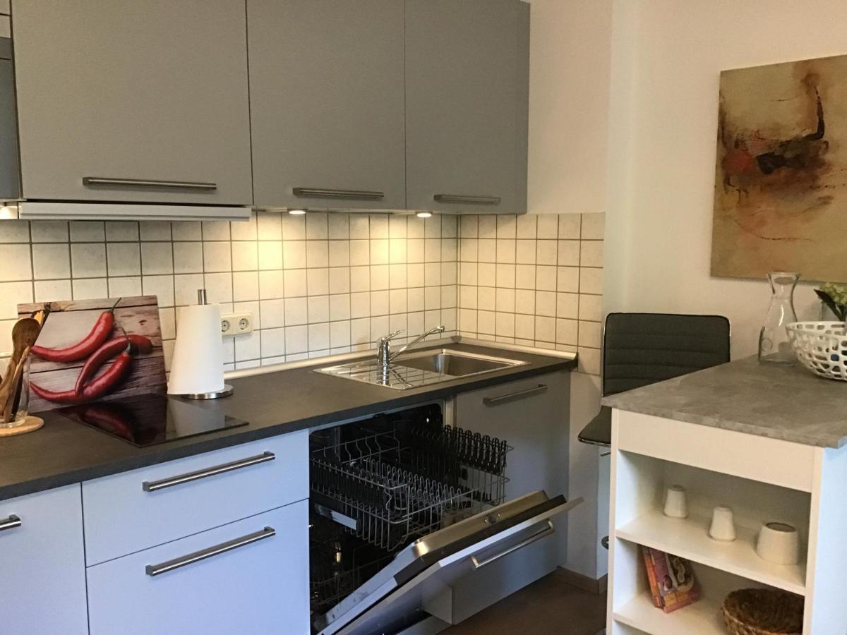 Apartment 1 Mit Terrasse Und Pkw-Stellplatz Leverkusen Exteriör bild